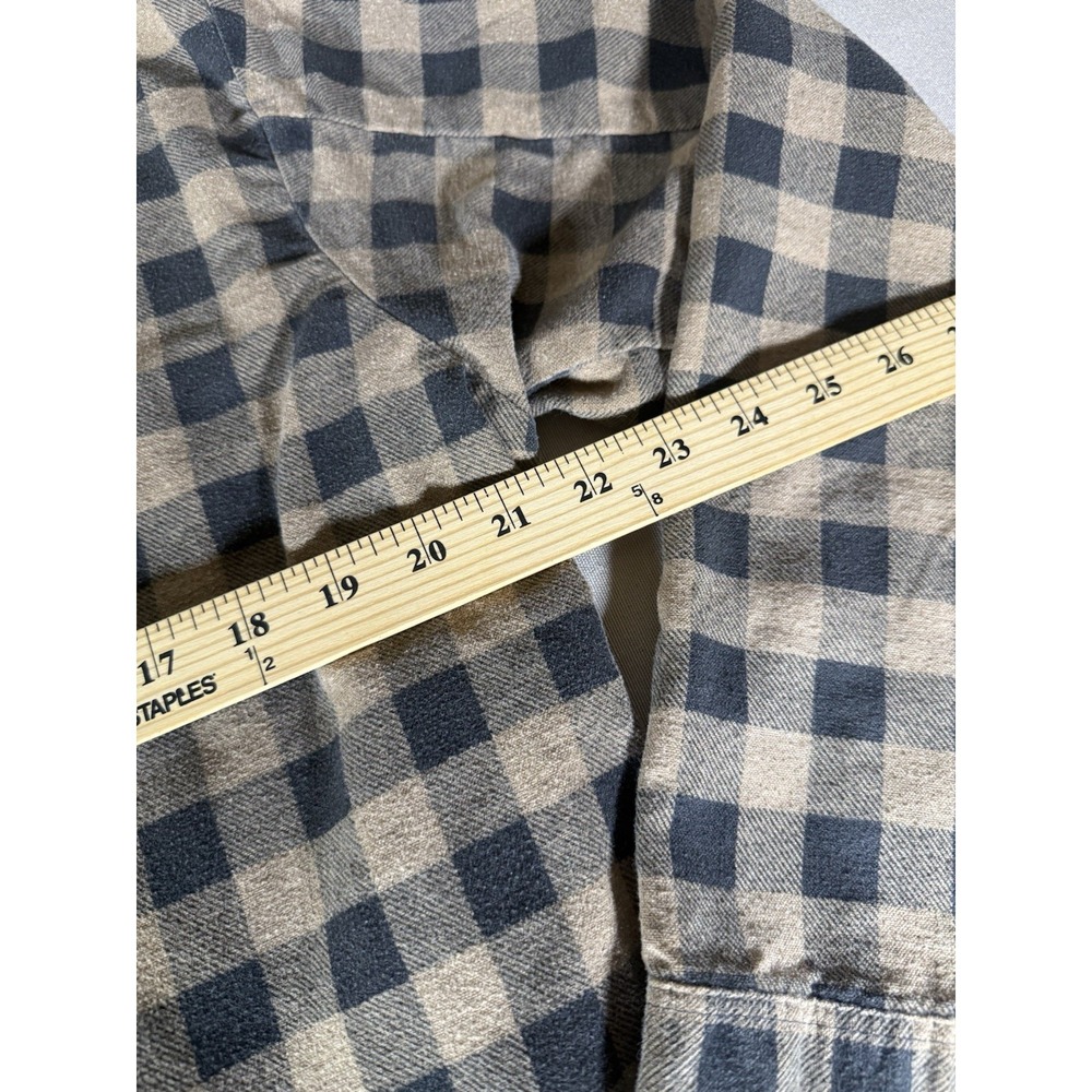 VINTAGE Fieldmaster Flannel Shirt Adult Large Buffalo Check Plaid Made In USA - Picture 12 of 14